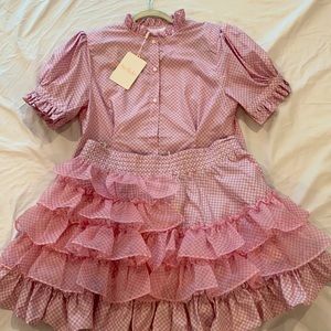 Selkie 2 piece skirt and blouse outfit